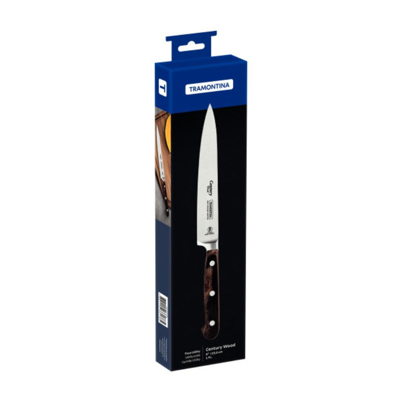 Tramontina Century Wood Utility Knife 6" / 15cm