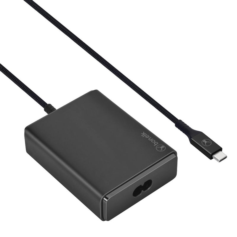 Bonelk GaN Desktop Charger, USB-C LL Cable, PD 3.0 100W - Black 