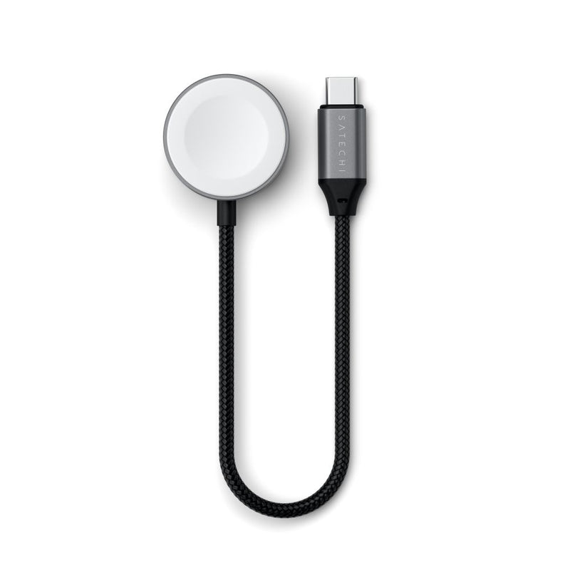 Satechi USB-C Fast Charging Cable for Apple Watch (Space Grey)