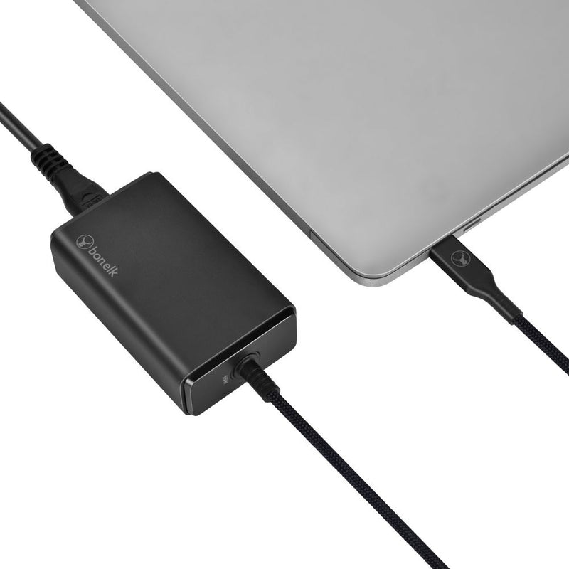 Bonelk Long-Life 65W PD USB-C Desktop Charger Black