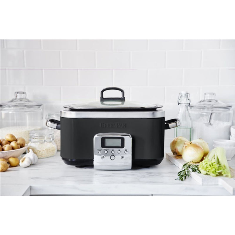 GreenPan Slow Cooker 6L (Black)