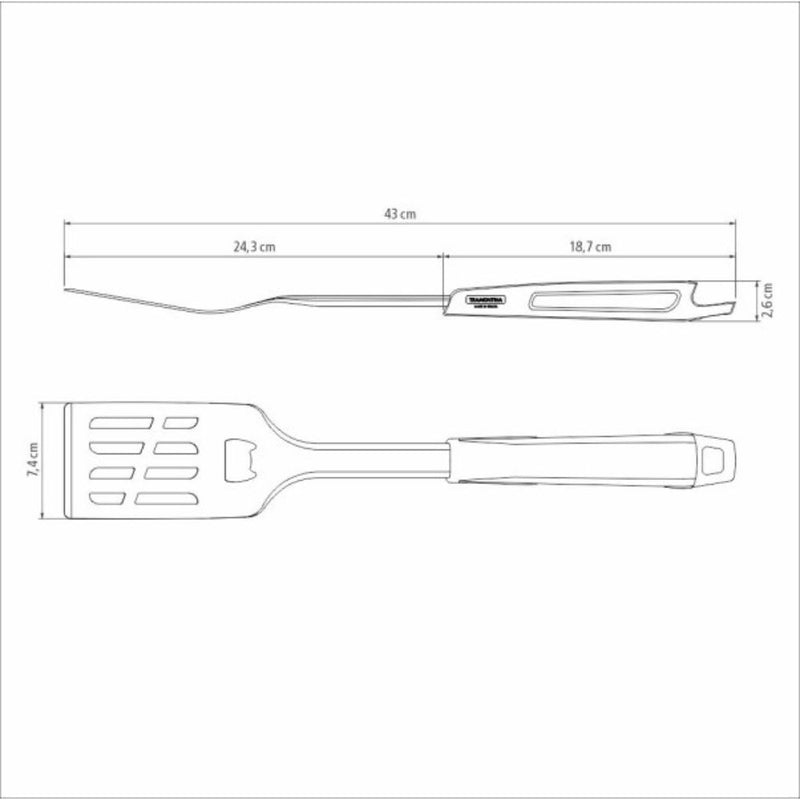 Tramontina Churrasco Black Barbecue Set 5 Piece copy