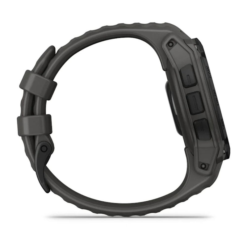 Garmin Instinct E – 40 mm Black with Charcoal Silicone Band