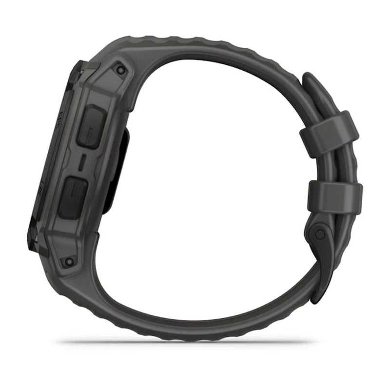 Garmin Instinct E – 45 mm Black with Charcoal Silicone Band