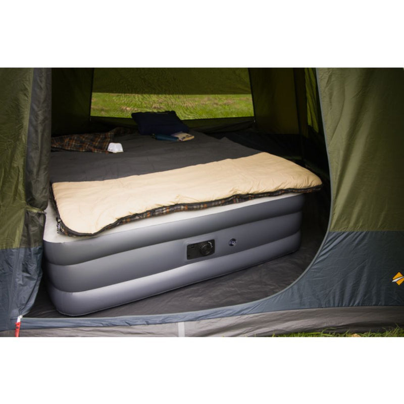 OZtrail Duocomfort Queen 12V/240V Air Bed