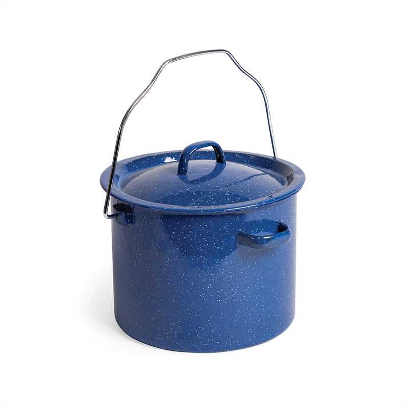 Campfire 11 Piece Enamel Cookware Set (Navy)