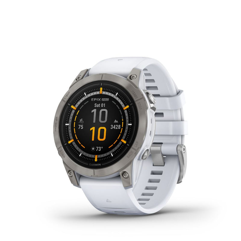 Garmin Epix Pro Gen2 47mm (Titanium with Whitestone Band)